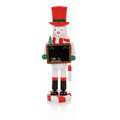 Flash Sale ???? Premier Snowman Nutcracker With ❄ Christmas Countdown Chalkboard Red Hat ⭐