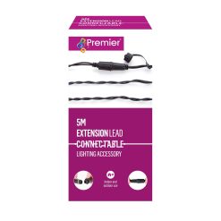 Coupon ???? 5m Extension Cable For Premier 240V Mains Connectable Lights ????