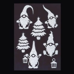 Discount ???? Premier ???? Christmas Gonk Window Sticker Decorations ????