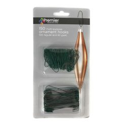 Hot Sale ???? Premier Twin Pack Bauble Decoration Tree Hooks 50 Giant Plus 100 Regular ✔️