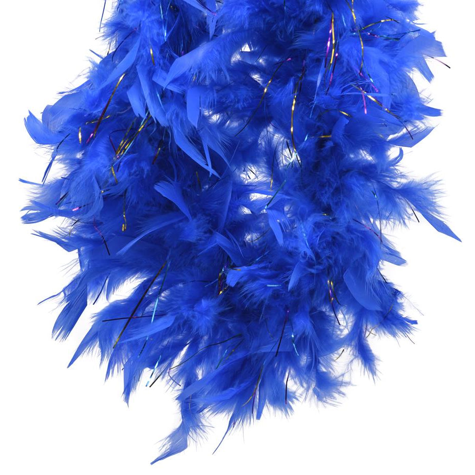 Blue Feather Boa Garland with Tinsel Christmas Tree Decoration Flash Sale ???? Kaemingk Blue Feather Boa Garland With Tinsel ???? Christmas Tree Decoration ???? -Konstsmide Shop BlueFeatherBoaEDIT