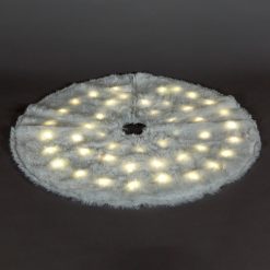 Cheapest ???? Snowtime White Tree ???? Skirt With White LED Lights ????