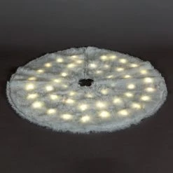 Cheapest 😉 Snowtime White Tree 👗 Skirt With White LED Lights 🔥