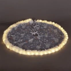 Cheap ๐ Snowtime The Snowman LED Lit โ Christmas Tree ๐ Skirt ๐