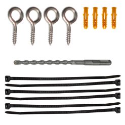 Hot Sale ✔️ Festive 5.3m Giant ???? Christmas Door Garland Kit With 100 LED Battery Lights ???? -Konstsmide Shop FixingKit