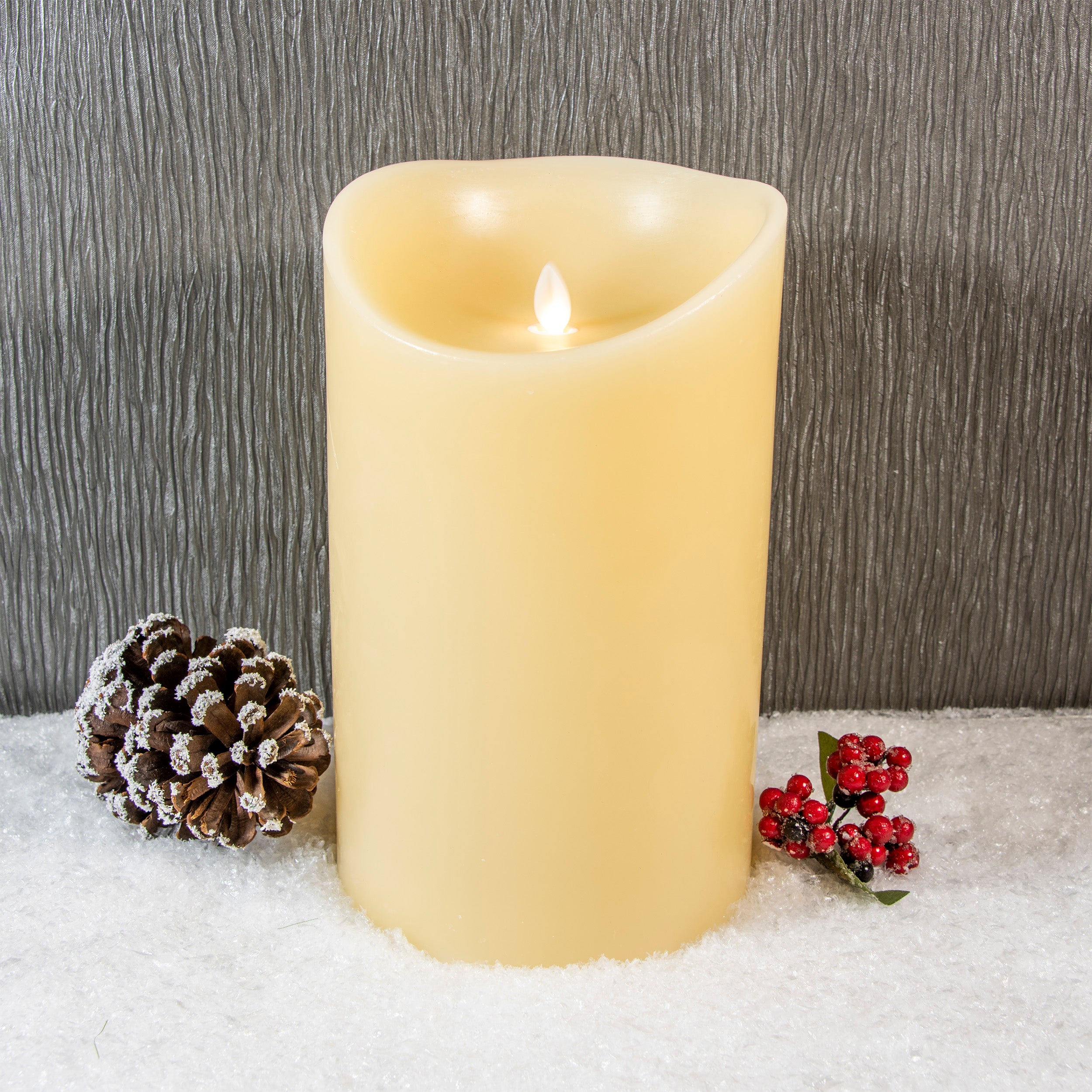 Hot Sale ✔️ Premier 25cm Cream Dancing Flame Magic Candle Battery Powered ???? 3 Hot Sale ✔️ Premier 25cm Cream Dancing Flame Magic Candle Battery Powered ????