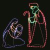 New ???? Premier 1 Metre ???? Christmas Nativity Scene Rope Light Silhouette ????