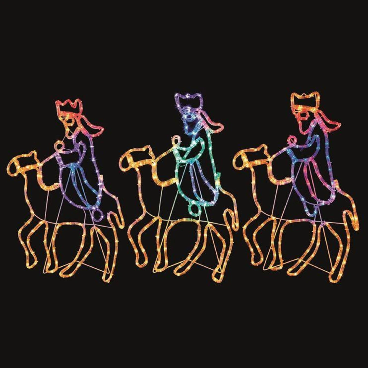 Budget ๐ Premier Three Wise Men On Camels ๐ Christmas Nativity Rope Light Silhouettes ๐ 4 Budget ๐ Premier Three Wise Men On Camels ๐ Christmas Nativity Rope Light Silhouettes ๐ - Image 2