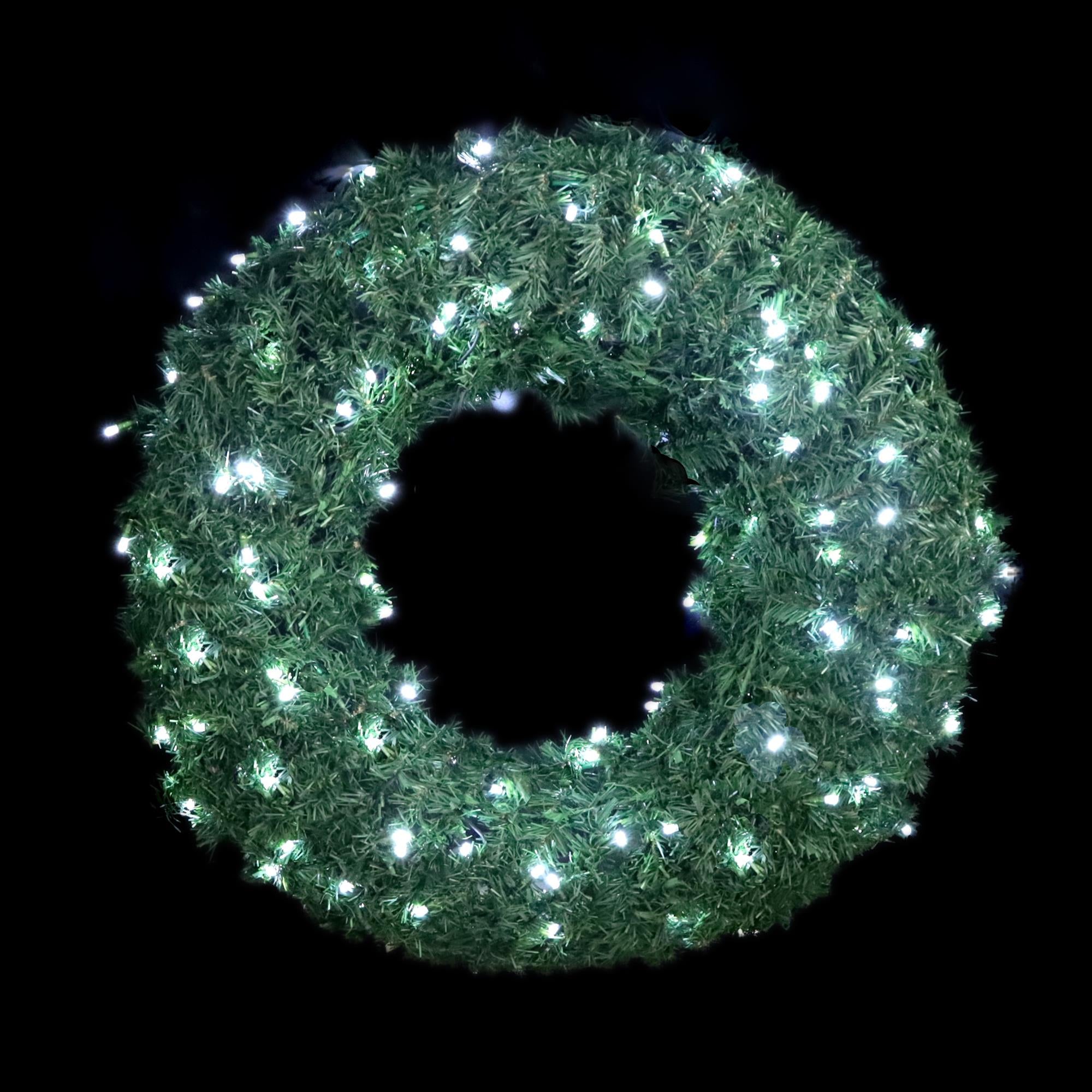 Best deal ???? Festive Decorations 1.1m Giant XP Connectable Commercial Wreath Lit With 120 Ice White LEDs ???? 3 Best deal ???? Festive Decorations 1.1m Giant XP Connectable Commercial Wreath Lit With 120 Ice White LEDs ????