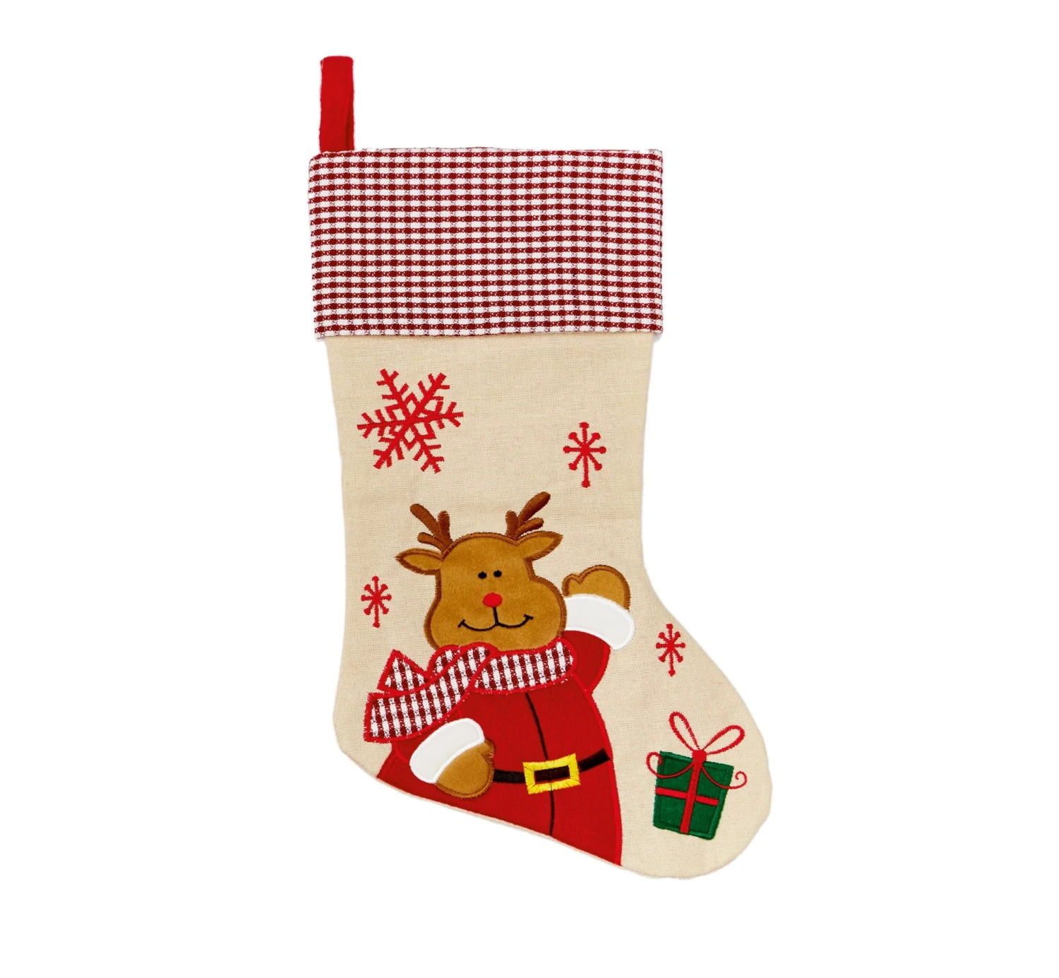 Best deal ๐ Premier 45cm Reindeer Design ๐ Christmas Stocking ๐ 4 Best deal ๐ Premier 45cm Reindeer Design ๐ Christmas Stocking ๐ - Image 2