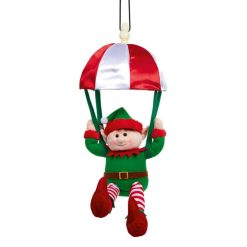 Wholesale ???? Premier Musical Kicking Leg Animated Parachuting Elf ????