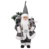 Deals ???? Three Kings 40cm Luxury Standing Santa With Grey Suit Display ???? -Konstsmide Shop SmallSantaMagic