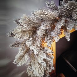 Cheapest ???? Premier 1.8m Snow Tipped Frosted Fir ???? Christmas Garland ????