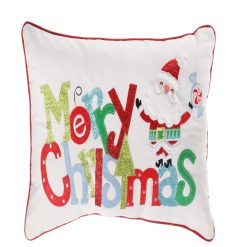 Best Pirce ???? Jingles Merry ???? Christmas Luxury Cushion With Santa ⌛
