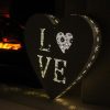 Best reviews of ✨ Gardman Love Heart Pre Lit Parisian Wall Art With Memory Timer ⌛ -Konstsmide Shop love heart main