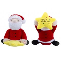 Flash Sale ???? Snow White Animated Peekaboo ❄ Christmas Santa With Star ????