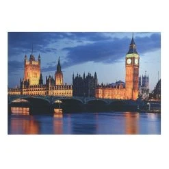 Coupon 😉 Kaemingk Westminster At Night London Scene Lit Indoor Wall Canvas 💯
